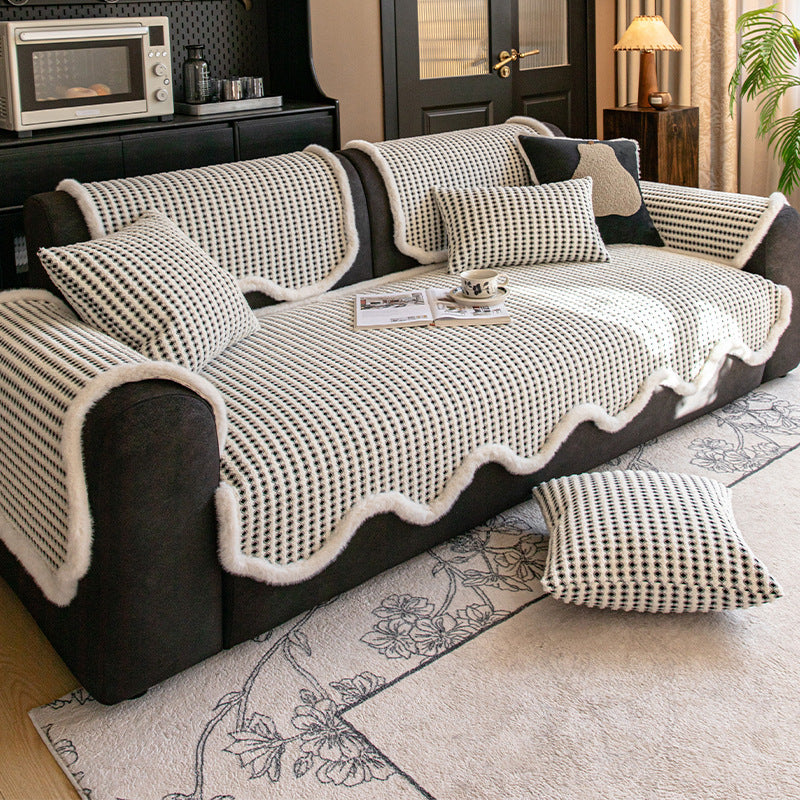 Non-Slip Leather Sofa Cover - Waterproof Couch Protector