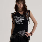 Women's Summer Halter Top – Spaghetti Straps, Japanese/Korean Style