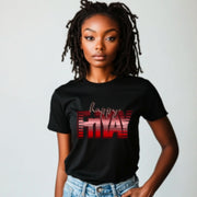 3D Printed Cartoon Tee – Casual Short‑Sleeve Top