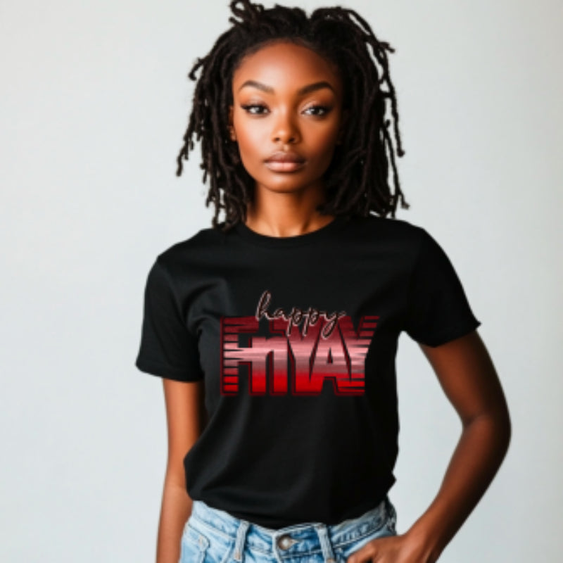 3D Printed Cartoon Tee – Casual Short‑Sleeve Top