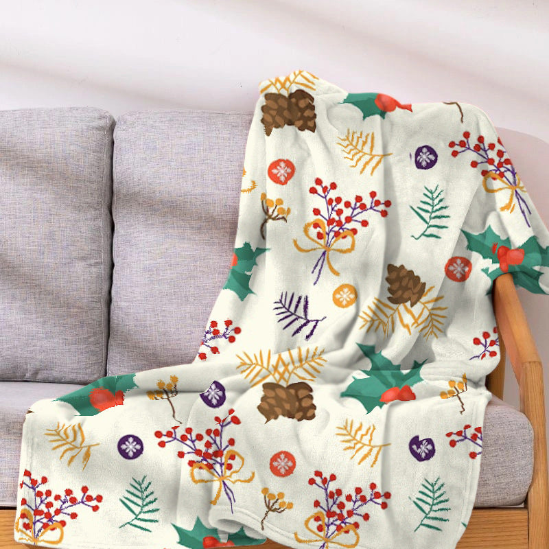 Digital-printed Warming Gift Nap Blanket