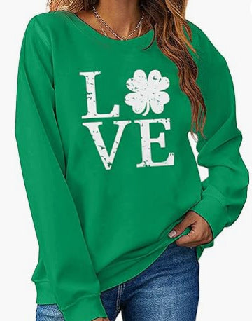 Women's 3D Digital Print Casual Long Sleeve Sweater