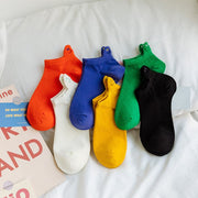 Cozy Embroidered Ear Socks for Women