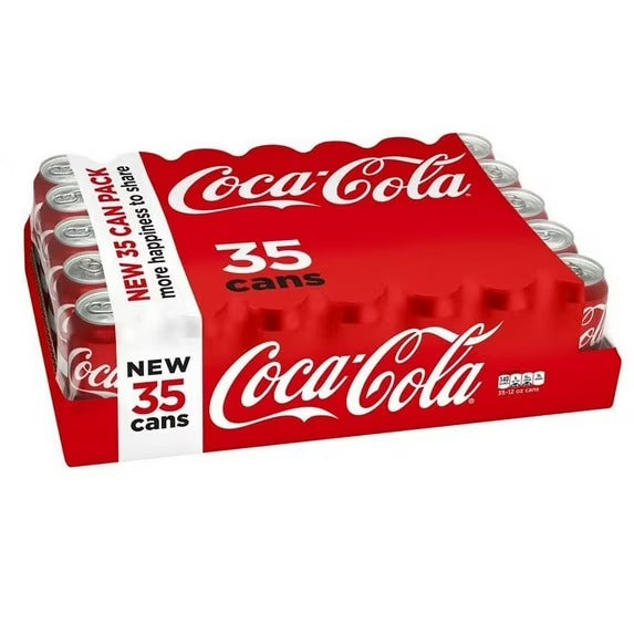 Coca-Cola Soda Cans, 12 fl oz, 35-Pack