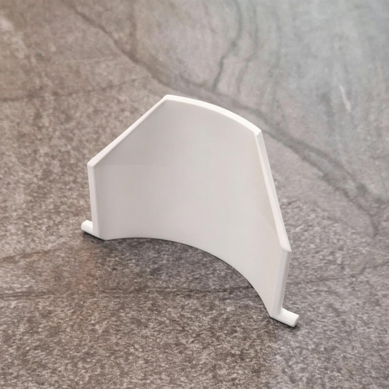 Heavy-duty washing machine drain guide plate, 1 piece, plastic