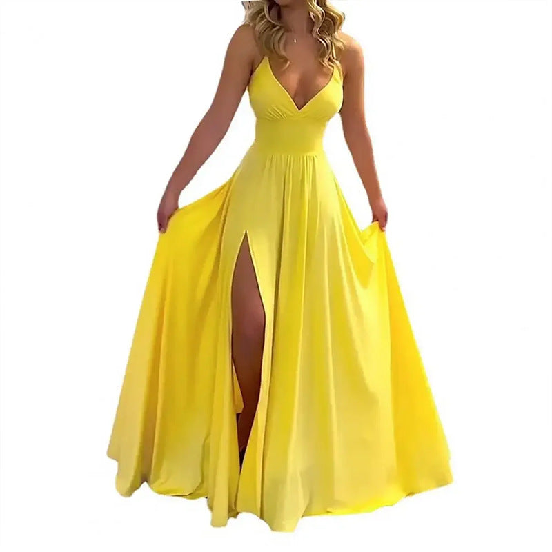 Summer New Women's Fashion European and American Cross-border Spagh…