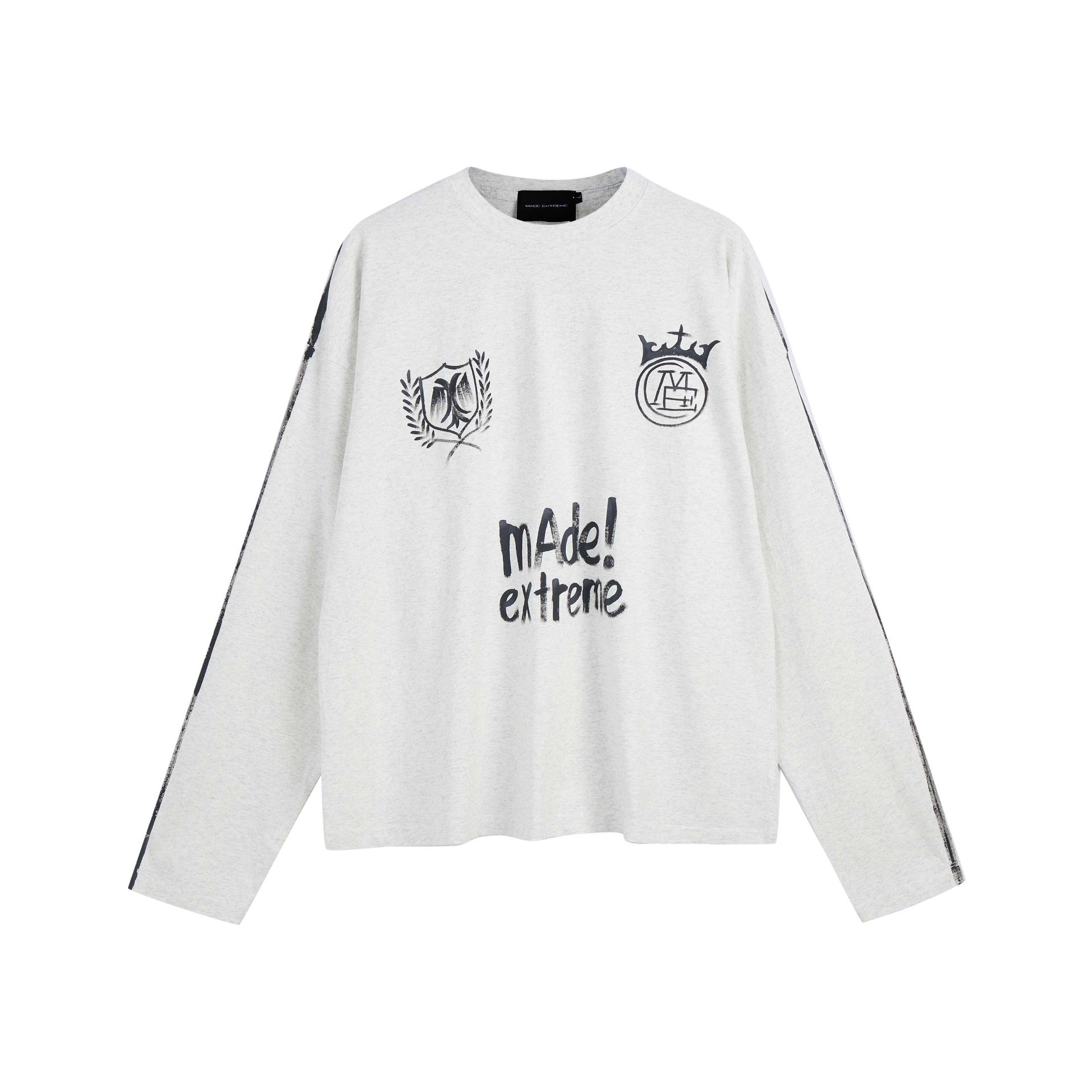 Vintage Hand-Painted Oversized Soccer Jersey Hoodie