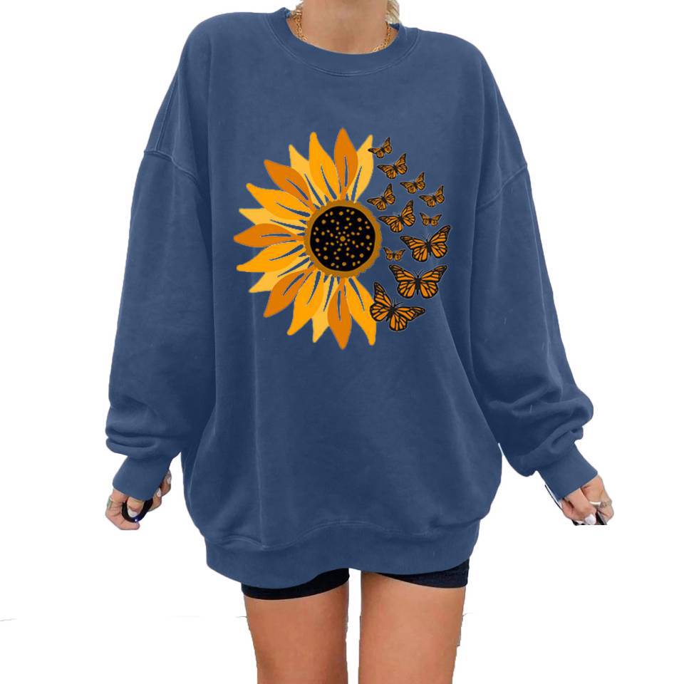 Cute Cartoon Pullover Hoodie for Women