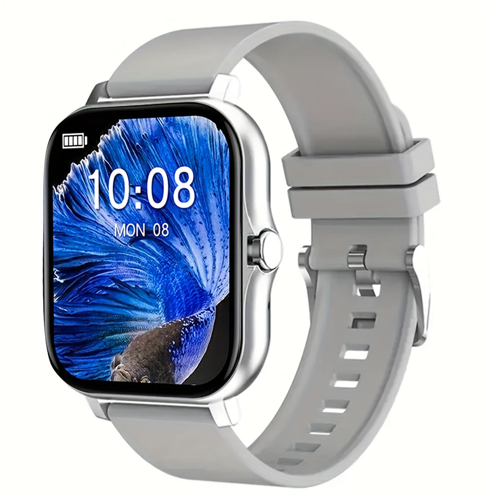 A New Large-screen Smartwatch, Compatible with iPhone/Android, Featuring High-definition Voice Calls, Multiple Sports Modes, Suitable for Sports, Outdoor Activities, Sleep Monitoring, Daily Wear...
