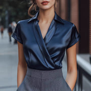 Womens Stylish French-style Shirt That Flatters Your Figure And Exudes Youthful Energy