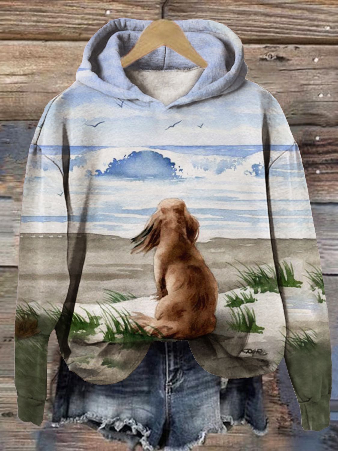 Men's Heartbeat Graphic Pullover Hoodie
