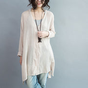 Women's Loose Plus-Size Long-Sleeve Shirt