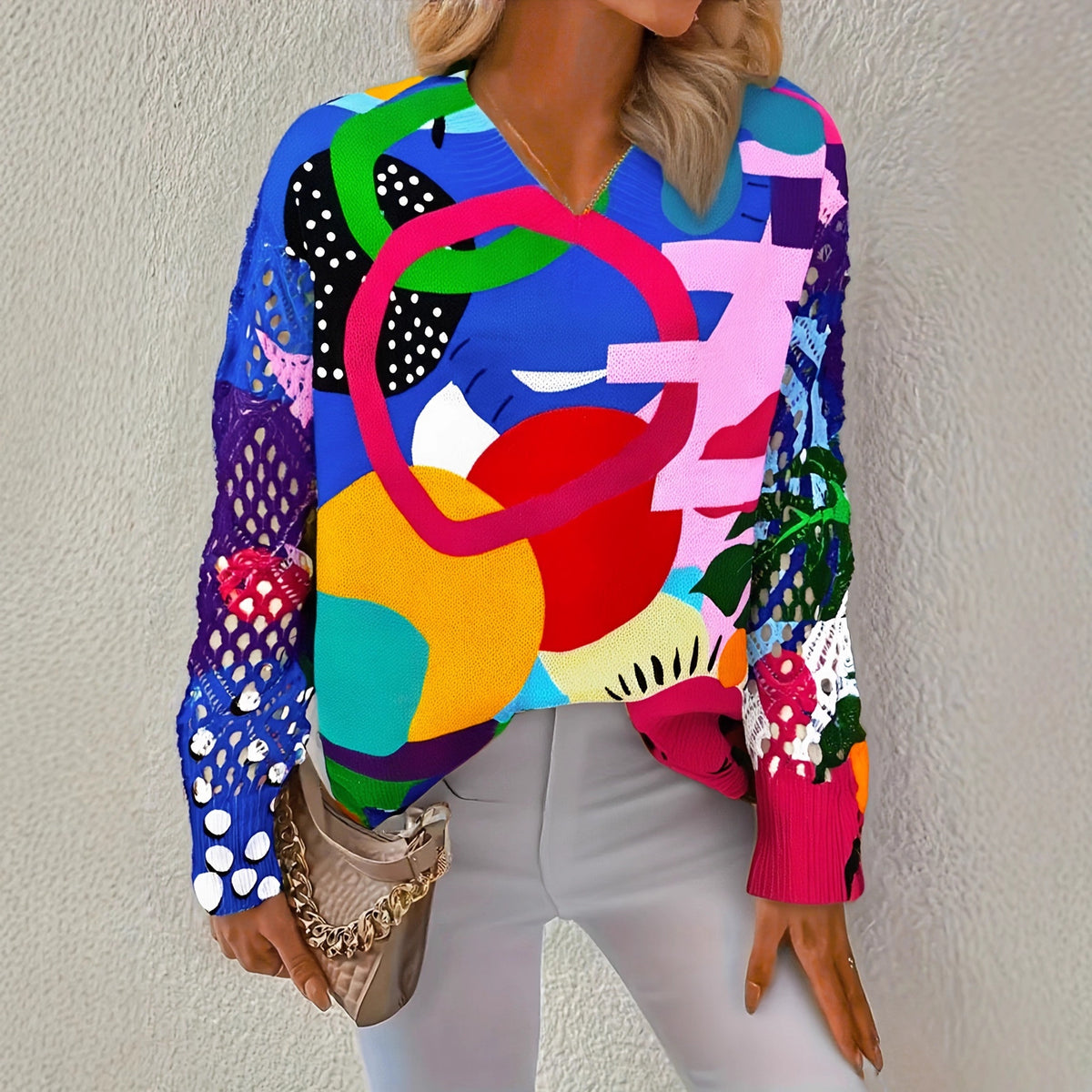 Pullover Long Sleeve Spring and Autumn Sweater