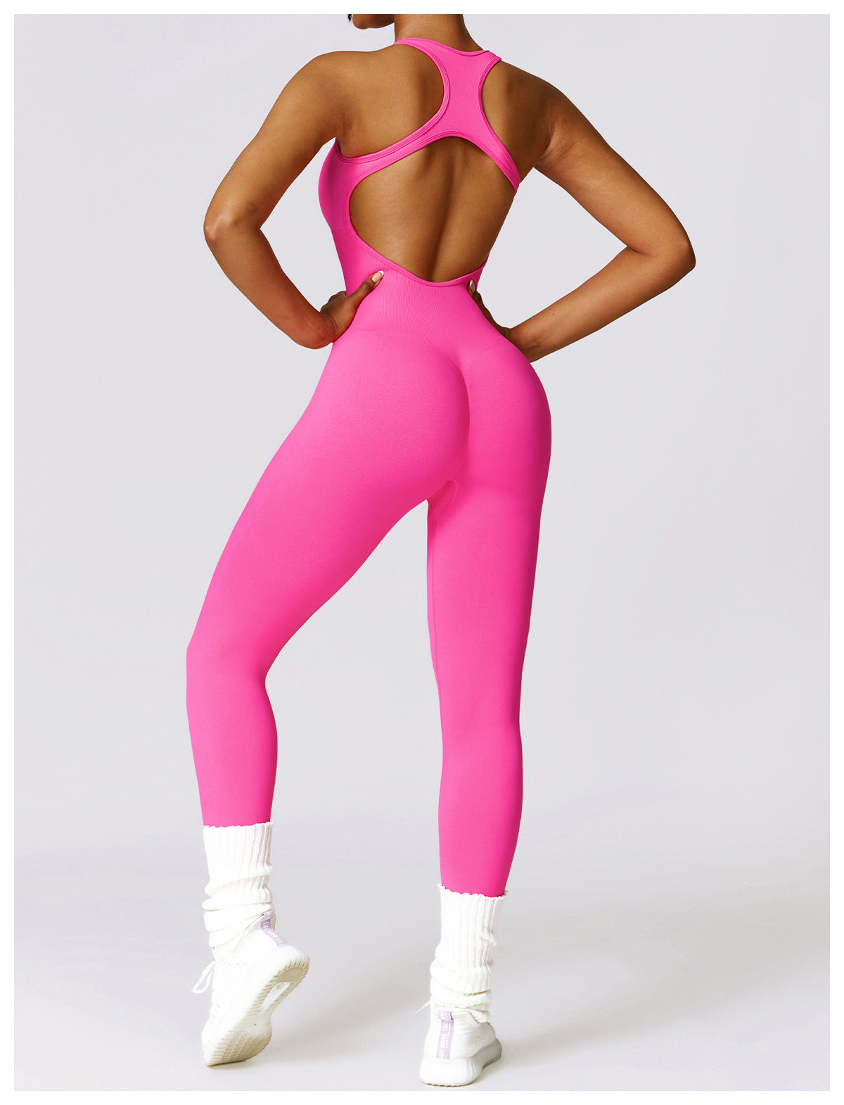 Women's Back-Shaping One-Piece Sports Romper