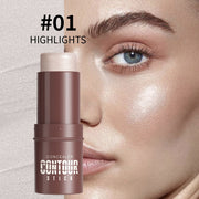 Multi-Function Highlighter and Blush Stick Set