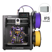 AD5X Multi-Color 3D Printer with 300°C Direct Drive Extruder