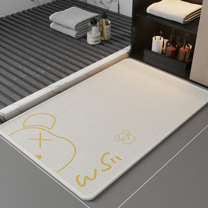 Easy to Maintain Non Slip Linen Woven Printed Pad