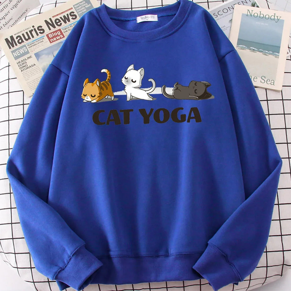Women's Printed Yoga Sweatshirt | Active Pullover