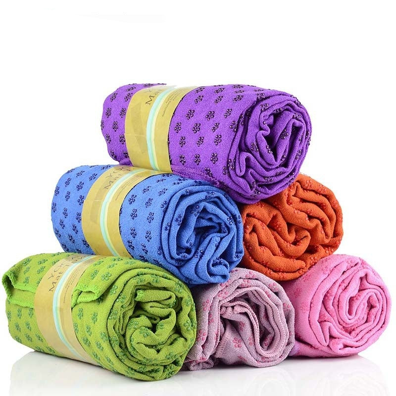 Non-Slip Thickened Yoga Mat Towel - Sweat Absorbent Fitness Accessory