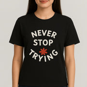 Loose Fit Short Sleeve T-Shirt – Soft Cotton, Round Neck