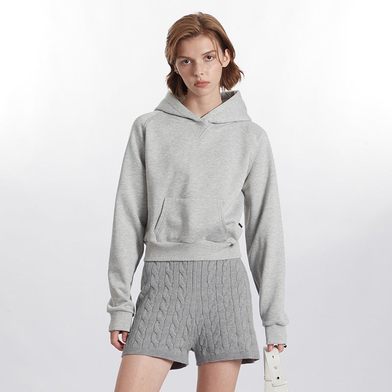 Women's Cozy Fleece Hooded Pullover Winter Sweater