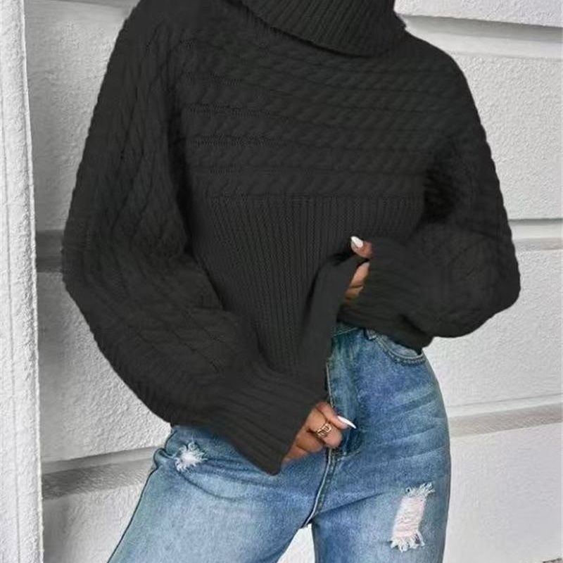 New Versatile Age-reducing Turtleneck Sweater for Fall and Winter