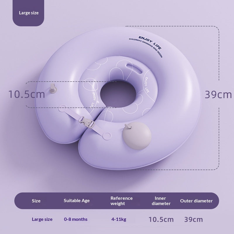 Large Bubble Purple Neck Ring