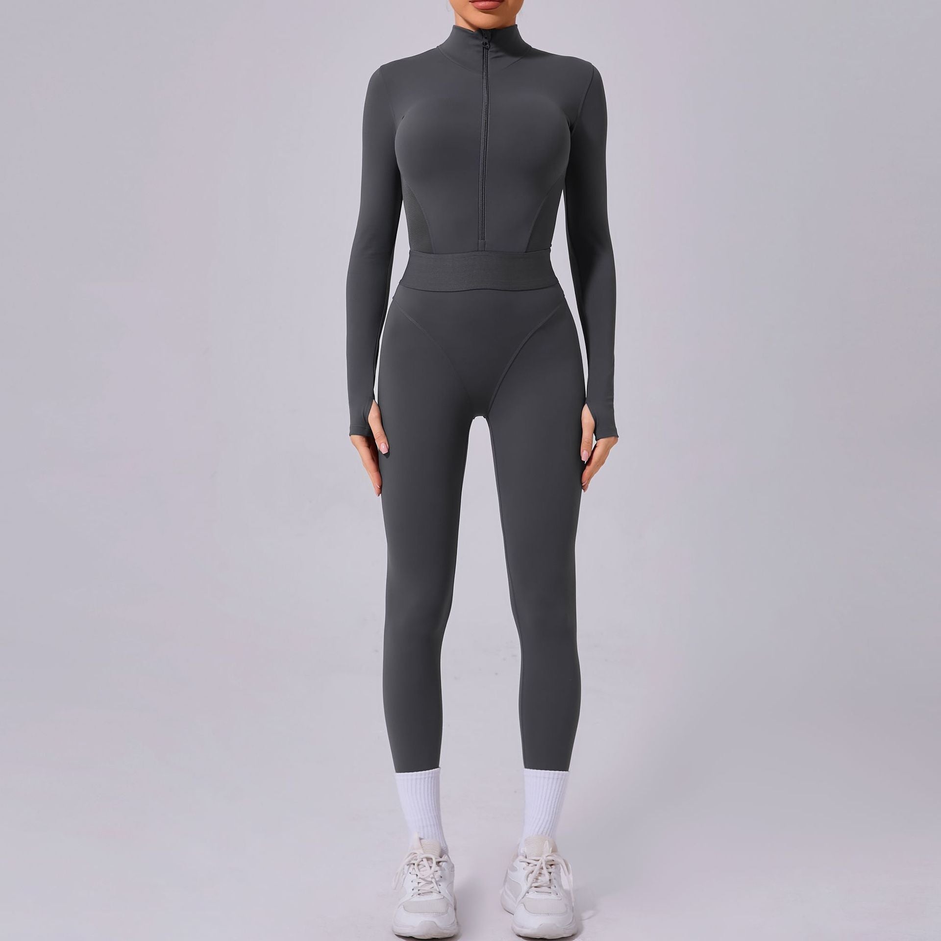 Women's Breathable Mesh Yoga Jumpsuit for Fitness