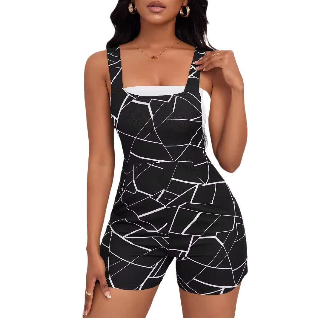 Stylish Casual And Minimalist Design Womens Jumpsuit