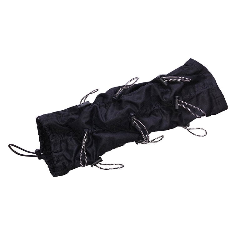 Stay Visible with Reflective Drawstring Gloves