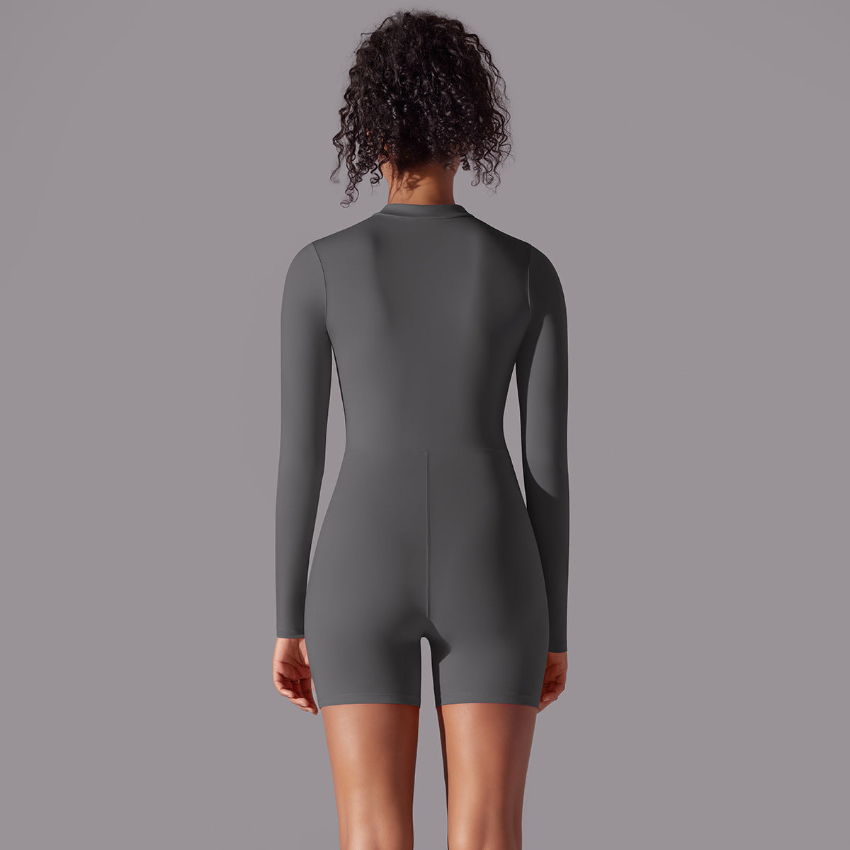 Long Sleeve Fitness Jumpsuit for Dance & Sports