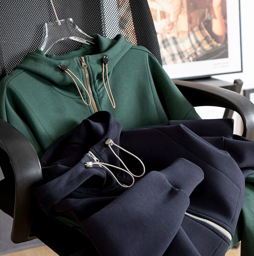 Women's Hooded Knit Cardigan Loose Autumn Sweater Coat
