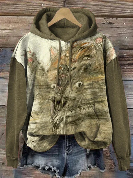 Women's Cozy Casual Drawstring Pullover Hoodie