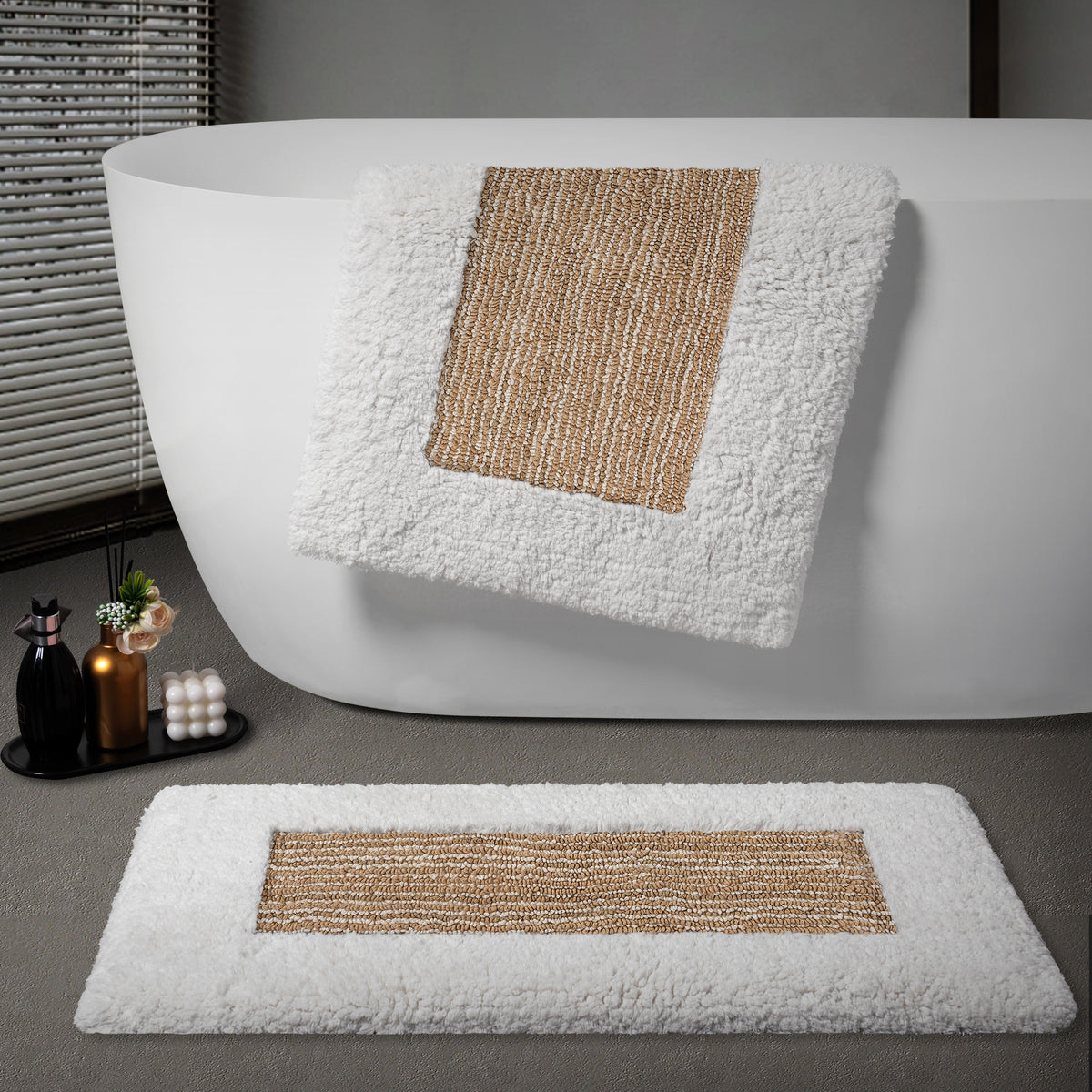 Thickened Machine-washable Cotton Doormat for Home Use