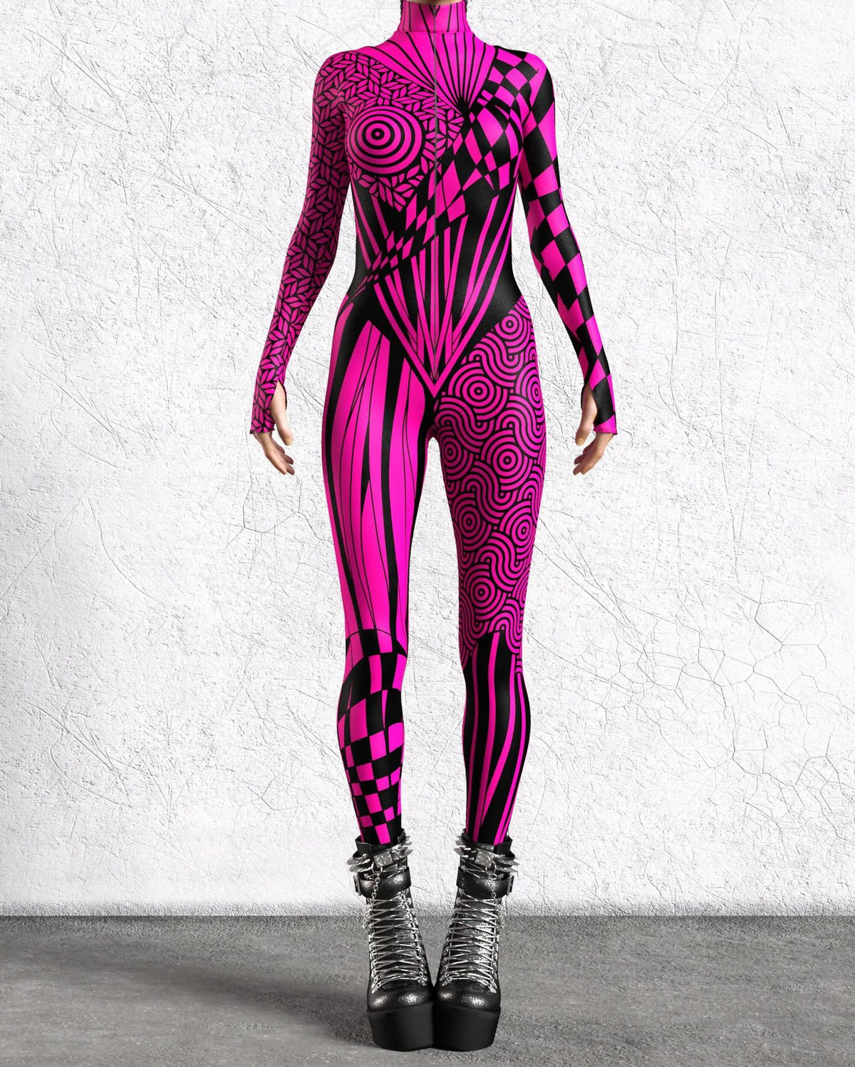 Tights Digital Printing One-piece Play Costume