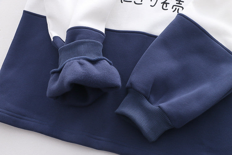 Cute Embroidered Thickened Winter Pullover Sweater