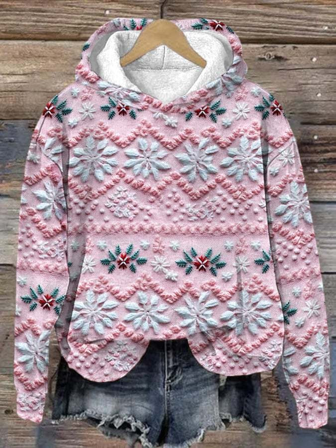 Festive 3D Print Christmas Couple Hoodie & Sweatshirt