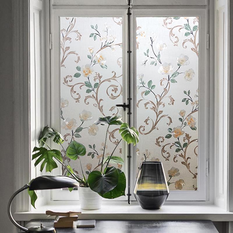 Glass Film Toilet Toilet Anti Walk Opaque Window Frosted Sticker