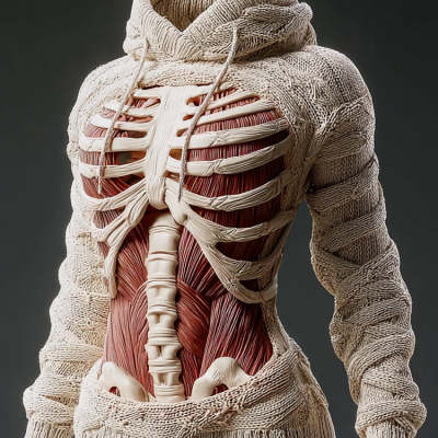 Womens 3d-printed Loose-fittingcasual Hoodie Sweater