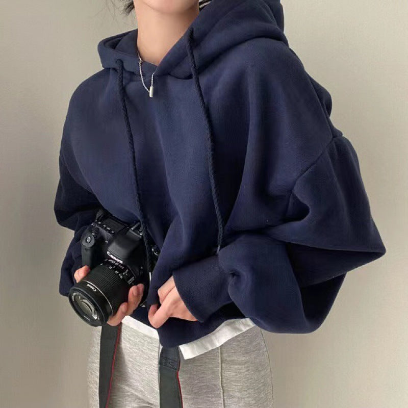 Cozy Oversized Women's Hooded Sweater