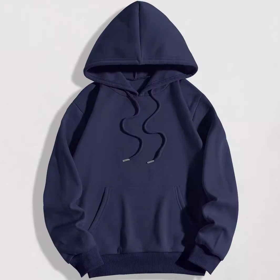 Charming Chrysanthemum Smile Print Cozy Hoodie Sweater