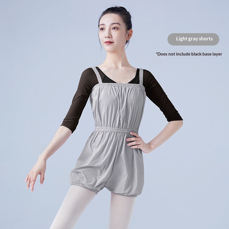 Women's Fitness & Ballet Warm-Up Sweat Bodysuit
