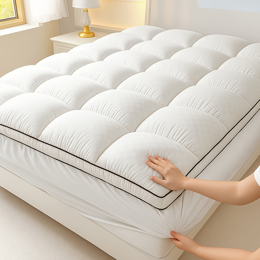 Extra Thick Queen Mattress Topper with 1000GSM Heavyweight
