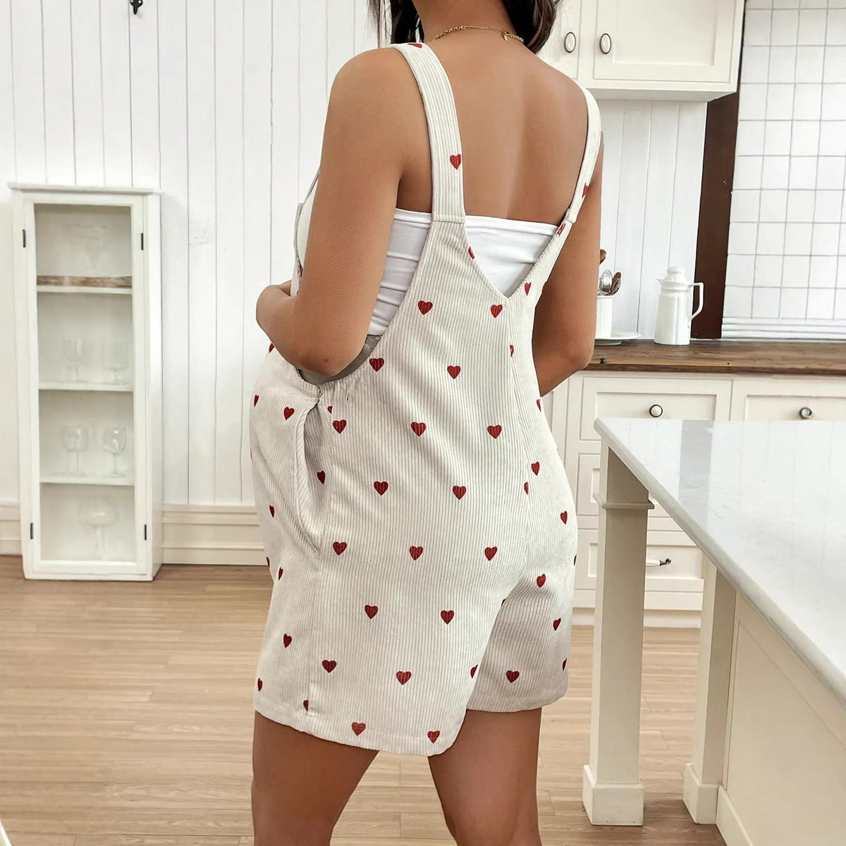 New Style Casual Printed Maternity Jumpsuit