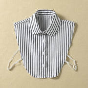 Detachable Collar Versatile Shirt With Separate Collar Trim Faux Collar Autumn Winter Fashion Versatile