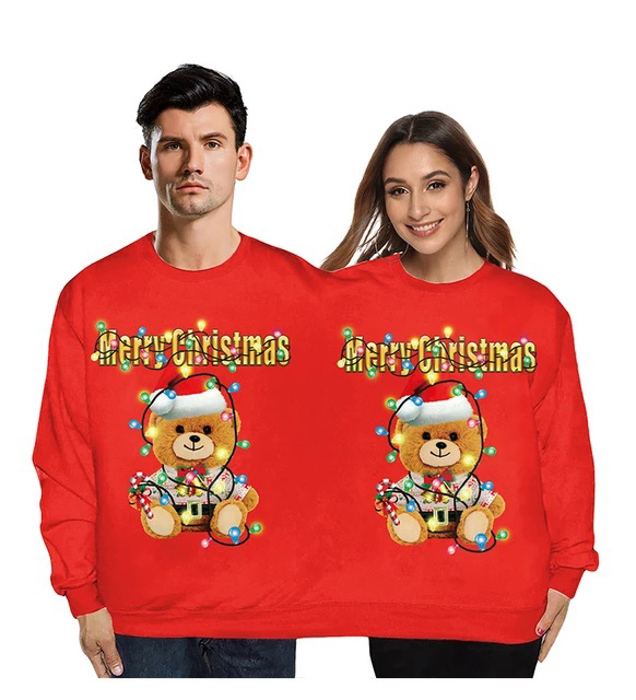 Long Sleeved Sweater For Christmas One Piece Lovers