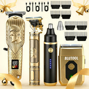 4-in-1 Cordless Rechargeable Hair Cutting & Grooming Kit