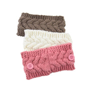 Warm Geometric Headband for Women