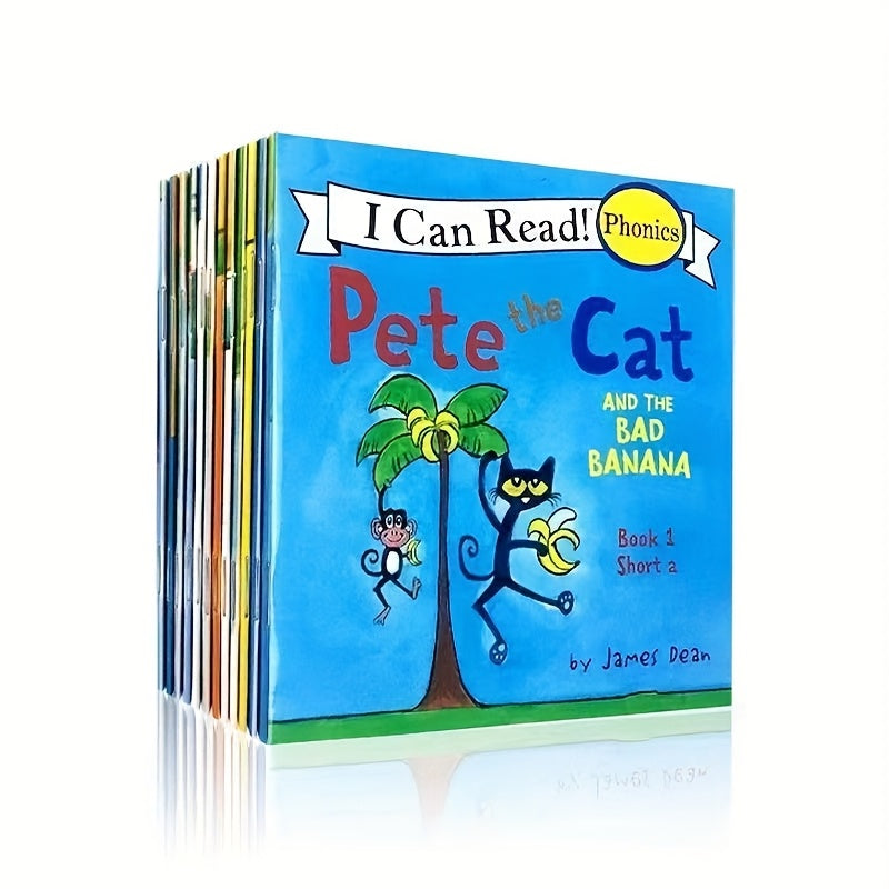 1 Set of 12 Books My First Grammar Book - Contains Short And Long Vowels, English Picture Book Pocket Book Bedtime Story Reading English Learning Educational Books, Simple Visual Vocabulary Practic...