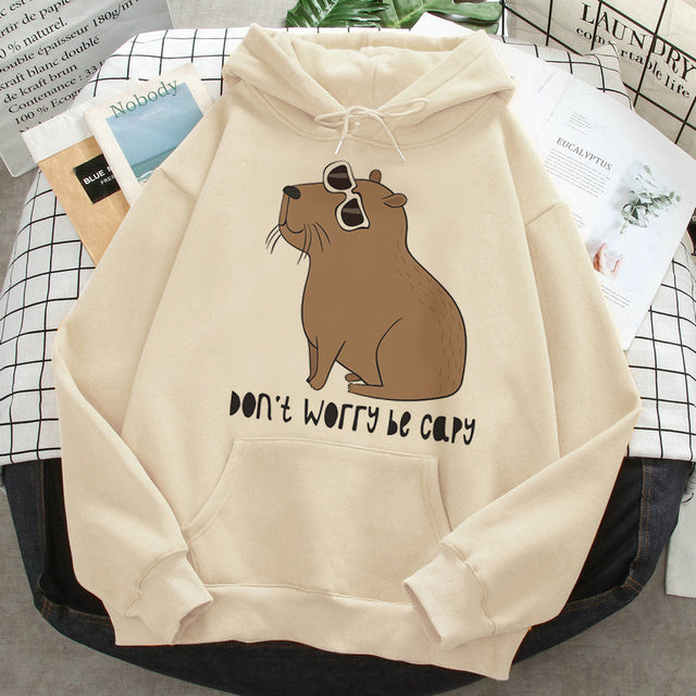 Anime Harajuku Hip-Hop Graphic Hoodie for Women